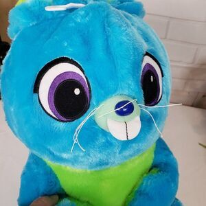 CUTE Disney Toy Story Blue Green Giga Bunny Rabbit Plush 19" Stuffed Animal